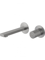 Смеситель для раковины встраиваемый WONZON & WOGHAND, брашированный никель WW-105-BS