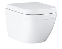 Унитаз подвесной безободковый Grohe Euro Ceramic 39554 000 (39554000) микролифт Унитаз подвесной безободковый Grohe Euro Ceramic 39554 000 (39554000) микролифт