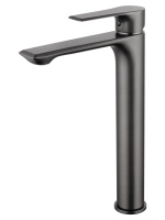 Смеситель для раковины высокий WONZON & WOGHAND BRILLIANT, темный графит WW-88019079-BGM