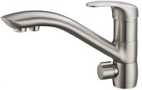 Смеситель для кухни под фильтр Kaiser Venus 39066-5, серебристый