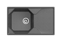 Кухонная мойка GranFest Unique 840L, U-840L графит