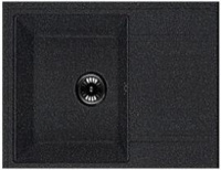 Кухонная мойка Whinstone ￼￼￼Мунго 650 (РИВА B10) черный 44104