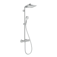 Душевая система с термостатом Hansgrohe Crometta Е 240 1jet Showerpipe 27271000 хром