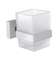 Стакан подвесной, стекло матовое CEZARES PRIZMA-TUMS-01