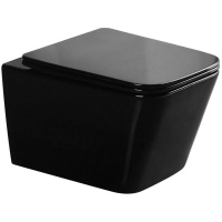 Подвесной унитаз безободковый Gid Tr2155BL