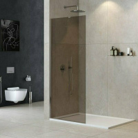 Душевая перегородка 80 см CEZARES LIBERTA LIBERTA-L-1-TB-80-BR-Cr