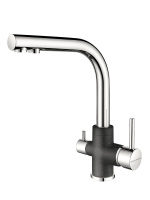 Смеситель для кухни с подключением к фильтру  Paulmark Essen Es213011-DGCR