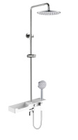 Тропическая душевая система с изливом Rush PL5535-90