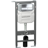 Система инсталяции для подвесного унитаза 3 в 1 Ceramica Nova Envision/ Flat CN1002CH