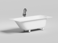 Ванна из литьевого мрамора Salini ORNELLA 180x80 102422MRF Ванна из литьевого мрамора Salini ORNELLA 180x80 102422MRF