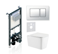 Комплект 3в1 Koller Pool Alcora ST 1200+KVADRO White+KVADRO