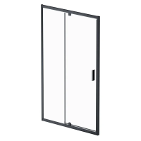 Душевая дверь в нишу 120 см Am.Pm Gem W90G-120-1P-BT черный матовый