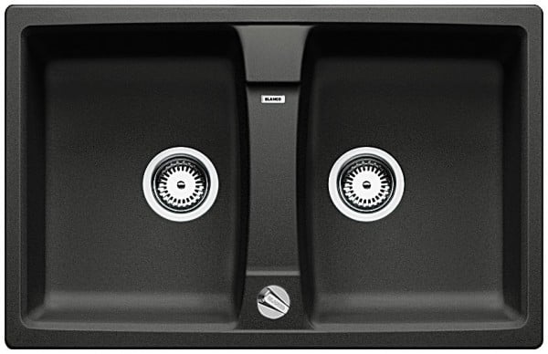 Мойка кухонная Blanco Lexa 8 Silgranit PuraDur (антрацит), 524960