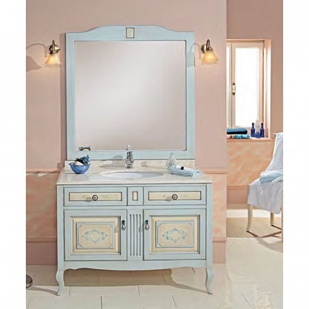 Зеркало Cezares Opale OP/03.04DecoratCelesteCr