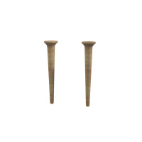 Комплект ножек для тумбы и пенала Cezares Idra 40448 43 см, Rovere Tabacco