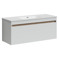 Тумба под раковину Sancos  Smart SM120-1W белый глянец