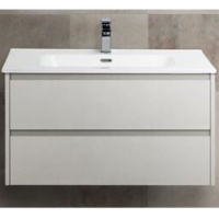 База под раковину подвесная BelBagno KRAFT-900-2C-SO-BO Bianco Opaco