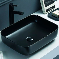 Накладная раковина Jorno R78109MB черная матовая