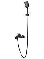 Смеситель для ванны с душем WONZON & WOGHAND FLEX, черный матовый WW-88037072-MB