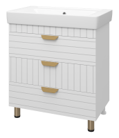 Тумба под раковину  Brevita Gloster 80  GLOS-06080-01-2