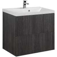 Тумба без раковины подвесная Art&Max Vernoa AM-Verona-Push-600-2C-SO-KD кадена дарк