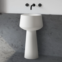 Раковина отдельностоящая ABBER Stein AS2508-H белая матовая