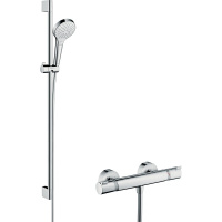 Душевой гарнитур Hansgrohe Croma Select S 27014400 белый/хром