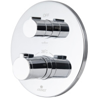 Смеситель для душа KAISER скрытого монтажа с термостатом Areva (08077)