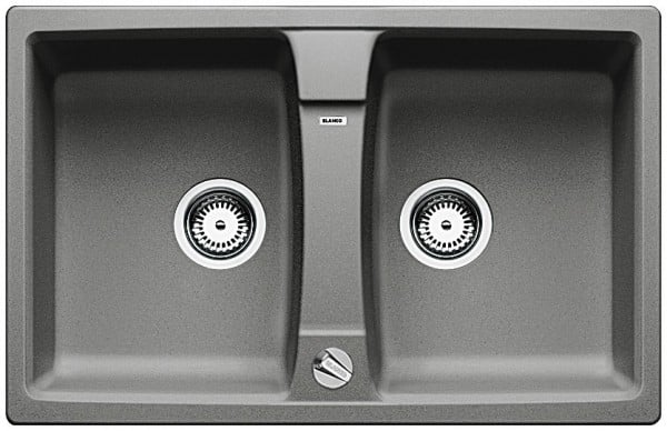 Мойка кухонная Blanco Lexa 8 Silgranit PuraDur (алюметаллик), 524962