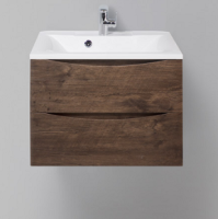 База под раковину подвесная BelBagno MARINO-650-2C-SO-RW-P Rovere Moro