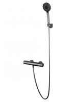 Смеситель для душа с термостатом WONZON & WOGHAND INN 2, темный графит WW-A2006-A-BGG