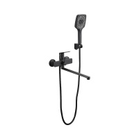 Смеситель для ванны Belz B22533-7, черный Смеситель для ванны Belz B22533-7, черный