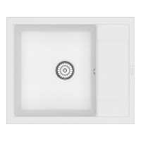 Мойка кухонная Point Римо 60 PN3010W, белый