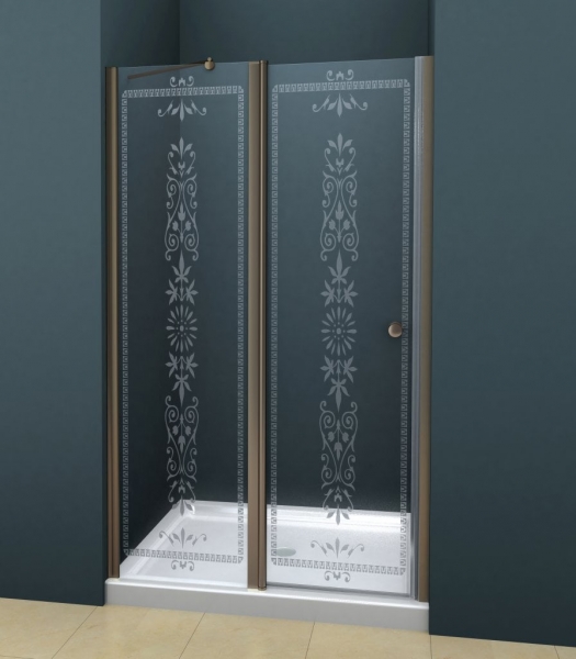 Душевая дверь Cezares Royal Palace ROYAL PALACE-A-60/60-CP-G