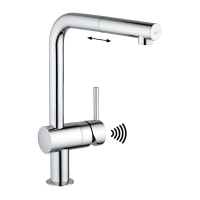 Сенсорный однорычажный смеситель для мойки 1/2“ Grohe Minta Touch 31360 000 (31360000) Сенсорный однорычажный смеситель для мойки 1/2“ Grohe Minta Touch 31360 000 (31360000)