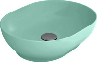 Раковина накладная (50x38) Bien MOTTO MTLG05001FD0T1000 бирюзовый