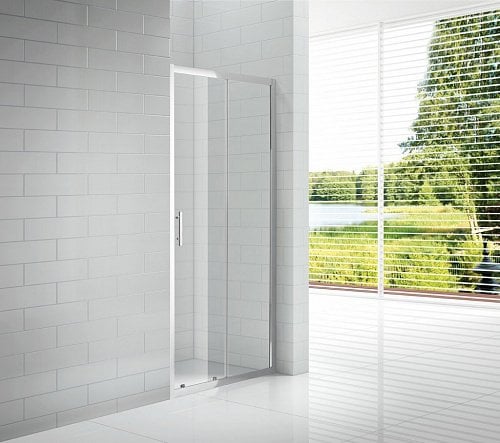 Душевая дверь в нишу Cezares ECO-BF-1-140-P-Cr