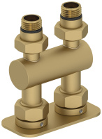 Модуль Сунержа прямой EU50 (2 х НР G 1/2" / 2 х НГ G 3/4") 032-1537-1234