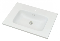 Раковина из искусственного мрамора Cezares 50203 Bianco