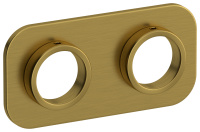 Отражатель EU50 прямоугольный (5х10) Состаренная Латунь 051-1525-0000