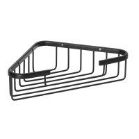 Полочка для душа угловая, черная Bemeta Cytro 102308120