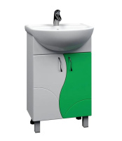 Тумба под раковину напольная VIGO Alessandro 55 tn.ALE.UYU.55.2D зел
