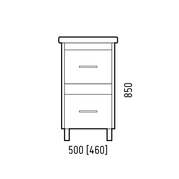 Тумба напольная Corozo Верона 50 SD-00001434