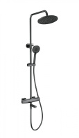 Душевая система с термостатом WONZON & WOGHAND NEO, темный графит WW-B3035-A3-BGG