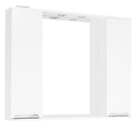 Зеркало-шкаф Style Line Жасмин 100 (100x83) ЛС-00000586 белый