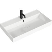 Раковина накладная (81x47) Aqwella Вилис 4610119205126 белый