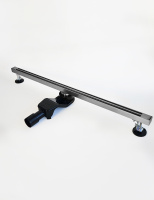 Душевой трап 90 см WONZON & WOGHAND, брашированный никель WW-65409T-BR