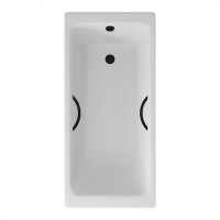 Ванна чугунная (180х80) Delice Parallel DLR220506RB с отверстиями под ручки Ванна чугунная (180х80) Delice Parallel DLR220506RB с отверстиями под ручки