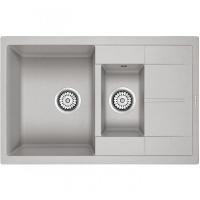 Кухонная мойка Paulmark  Flugen   PM237850-GR серый