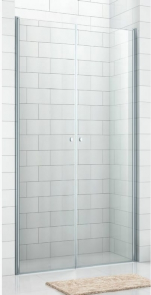 Дверь в нишу Cezares Eco ECO-O-B-2-80-P-Cr